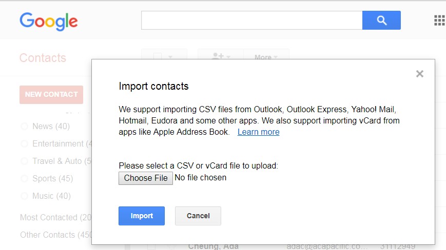 how to import contacts from csv file into iphone 6s Solutions | Experts