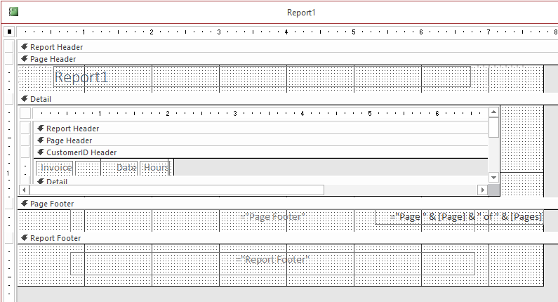 Solved: Column Report - have text not in column at end of report ...