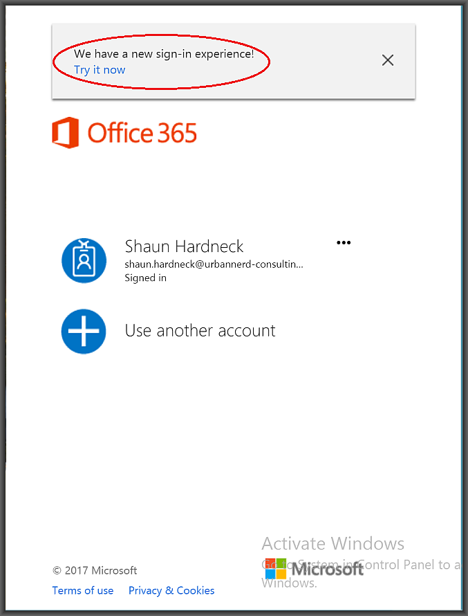 New Microsoft Office 365 Sign In Experience Experts Exchange