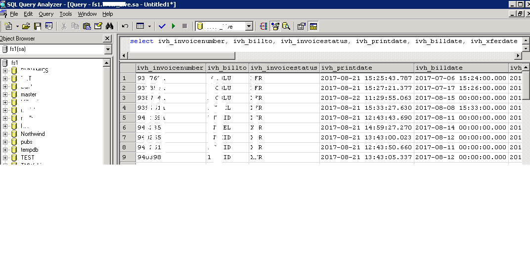 1с sql 2000 настройка