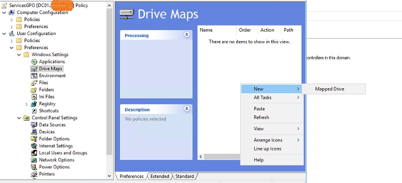 Solved: mapping of drive | Experts Exchange
