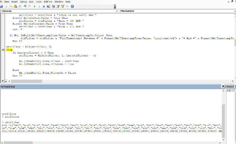 Solved: MS Access - Error - The expression On Click you entered as the ...