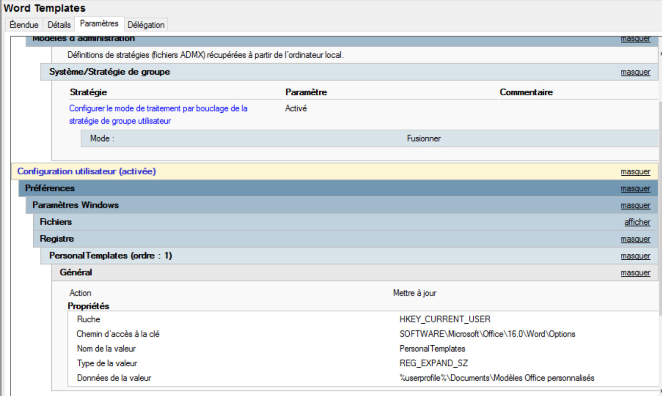 Solved group policy for setting default word template experts exchange