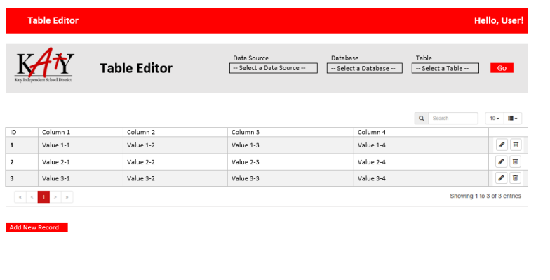 Solved: How to create a Modal for Data Base Tables with different ...