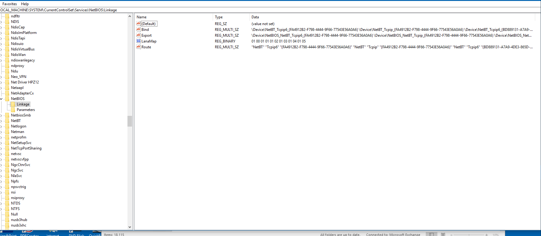 enable netbios over tcp/ip windows 10 command line