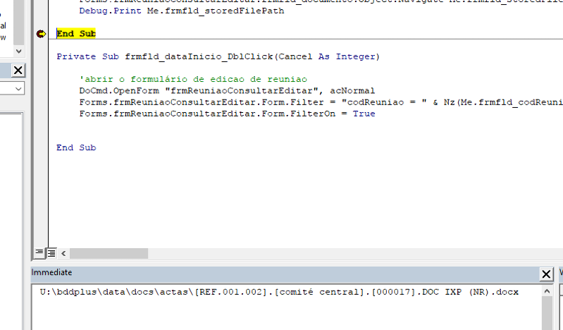 use the web browser control to open a document inside a form | Experts ...