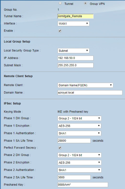 shrew soft vpn client cisco rv042