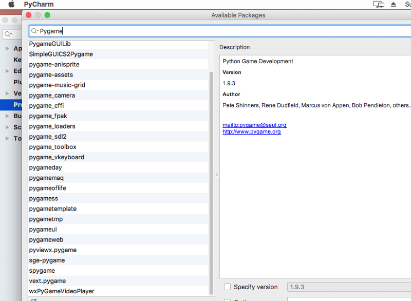 Installing pygame in Pycharm. There are no instructions. Help Solutions ...