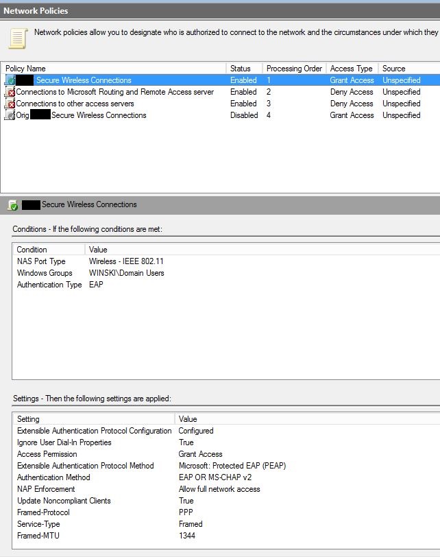 Solved: Cisco Wireless Users Can No Longer Authenticate to our Server ...