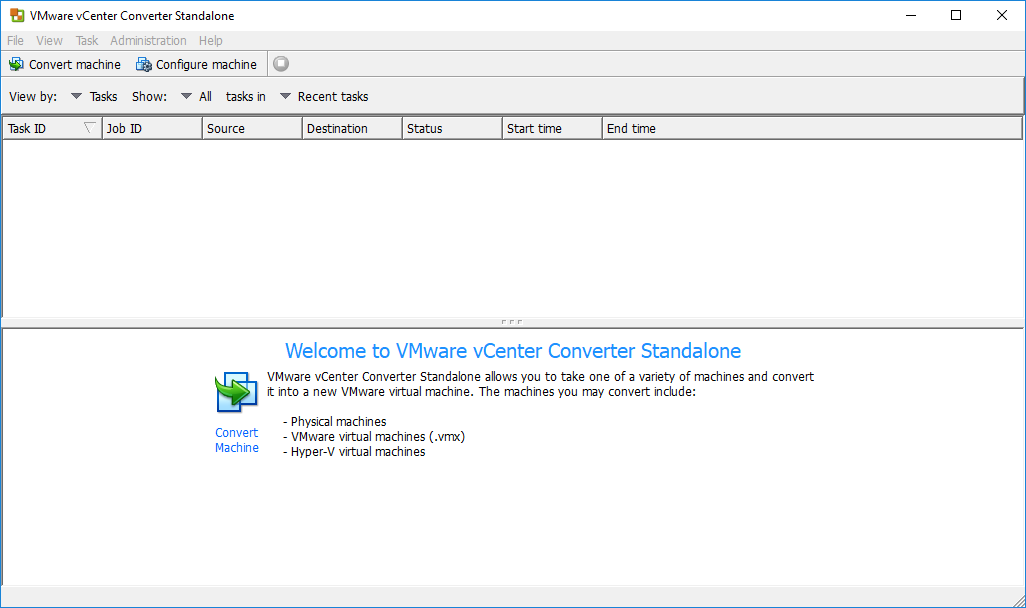 vcenter converter standalone connect to esxi 6.5