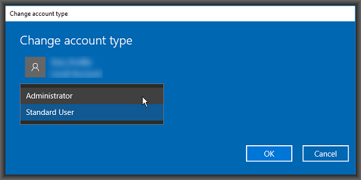 can change profile picture in microsoft account but not on computer