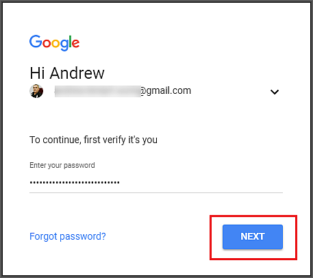 gmail keeps asking for password on mac