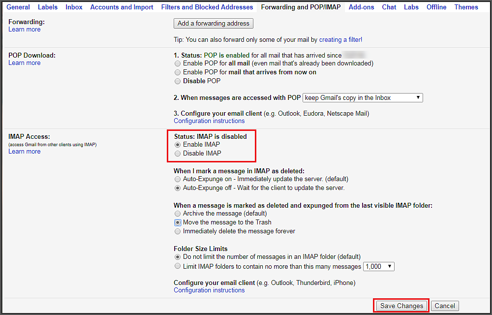 How To Solve A Repeating Password Error When Setting Up Imap With