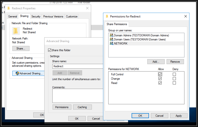 Set share. Shared folder. Комбинации таблица NTFS share permissions. Настройка folder redirection dem. Разрешения permissions что это.