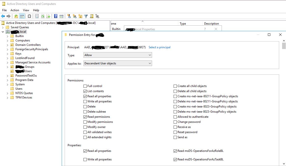 Azure Writeback And Password Reset Via Aduc Solutions Experts