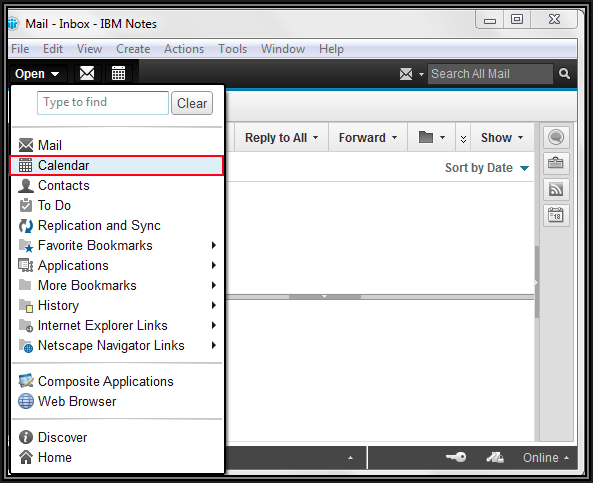 ibm notes online login