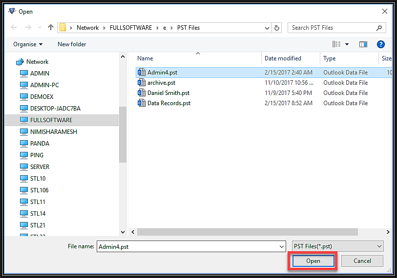 how to import contacts into outlook from exchange server