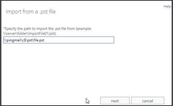 import ics into outlook from exchange server