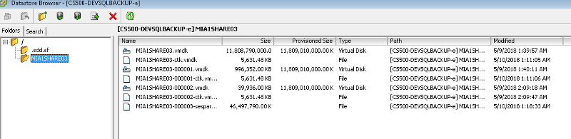 Solved: Cant consolidate snapshots due to insufficient Disk Space ...