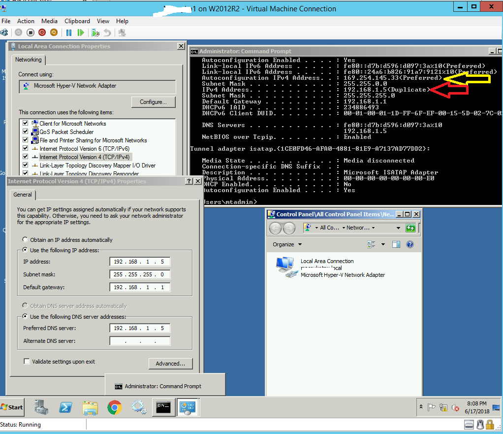 Solved: SBS2011 Virtual Machine show 