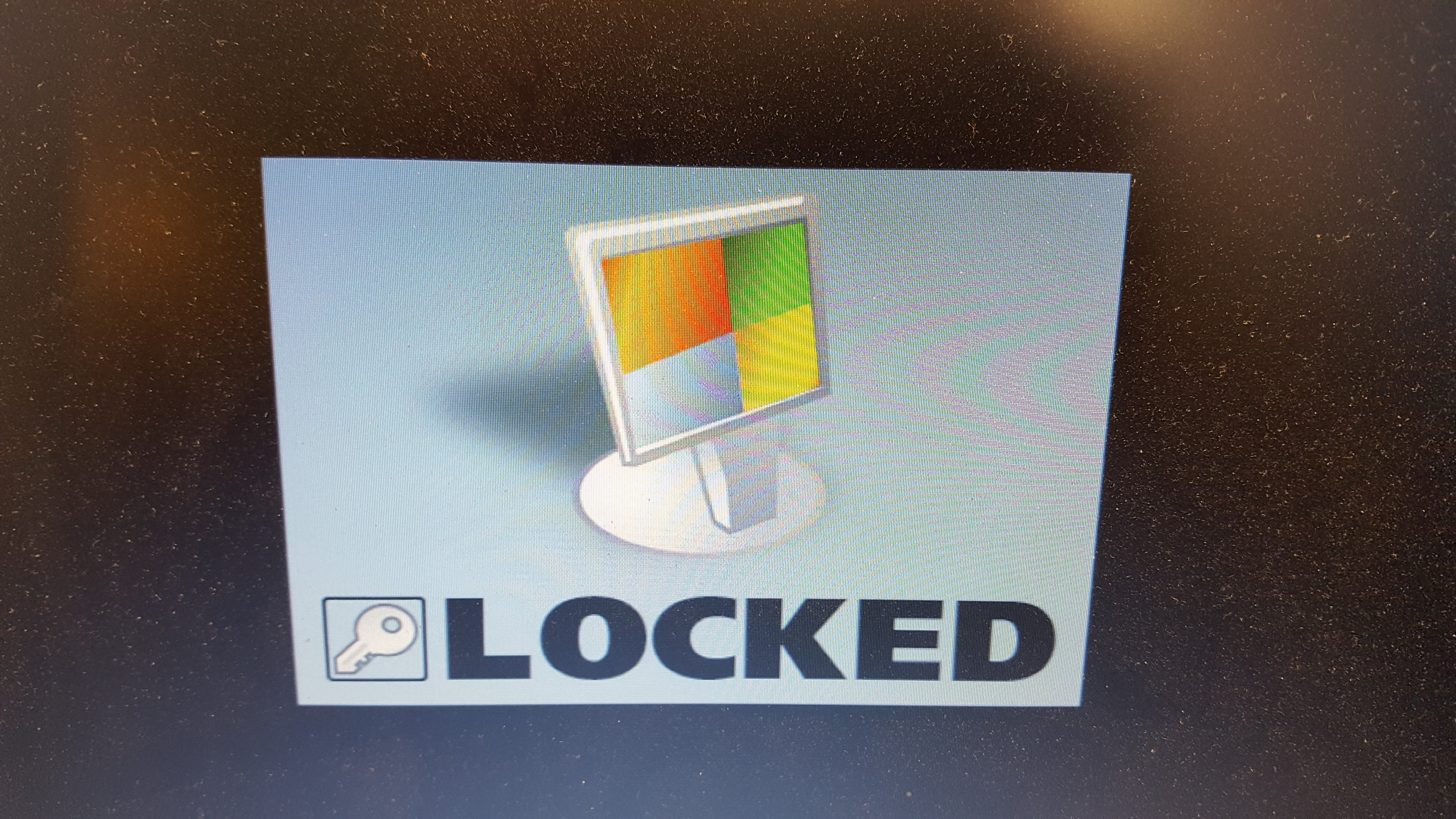 Cannot Lock Visual Solved: Vista PC with LOCKED graphic | Experts Exchange