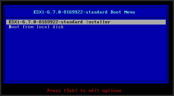 r710 vmware esxi 6.7 installer scanning for available devices