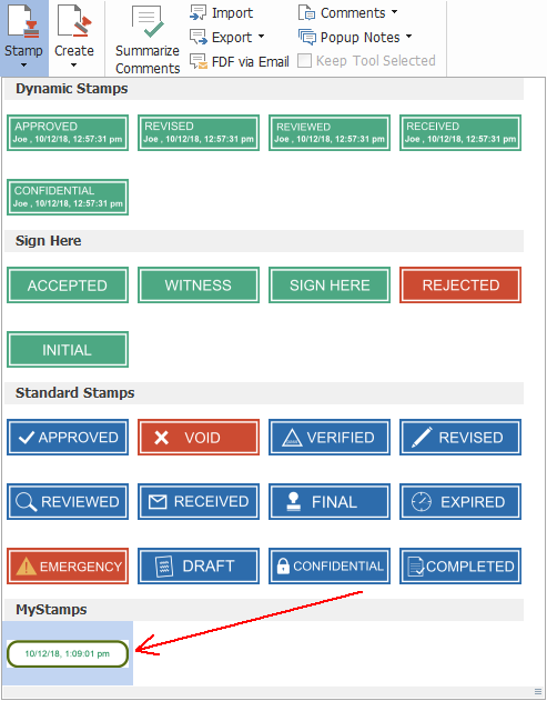 How To Put A Time Stamp On A Pdf