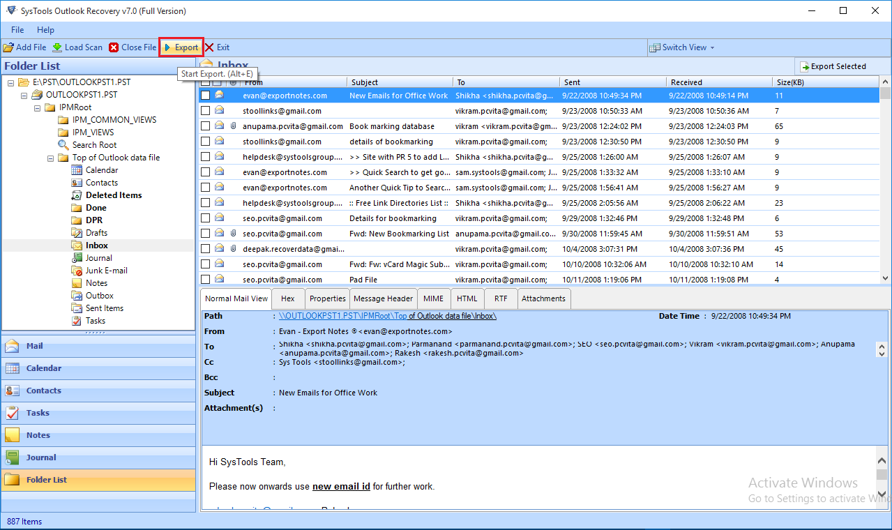 Outlook Error 0x8004010f. Mail folder. Universal PST exe программа. Sam com sys.