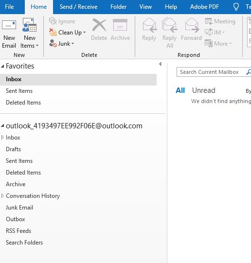 Протокол exchange microsoft outlook общий почтовый ящик индивидуальный вид