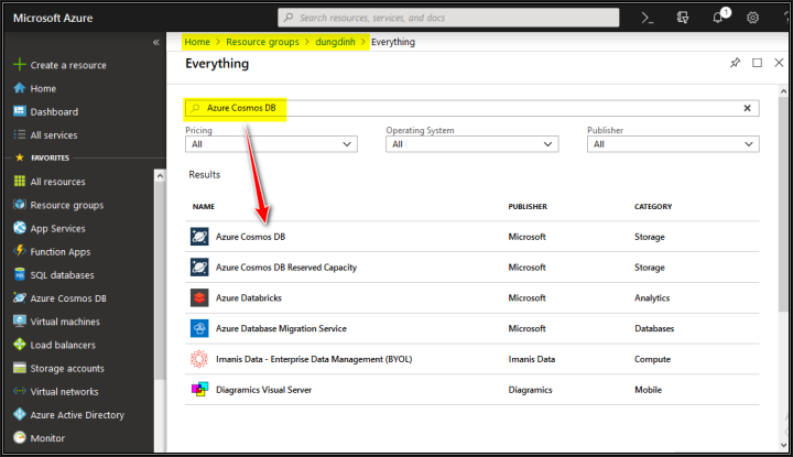 azure data studio mongodb