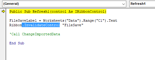Solved: Change the caption of a label control on the Ribbon using vba ...