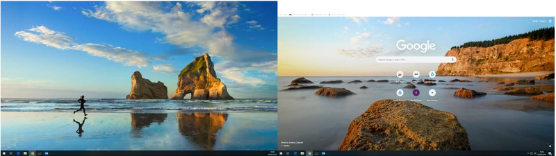Picture isn't the greatest, sorry, i can't seem to recreate it myself so this is all i have, but you can see where it is being cut off.