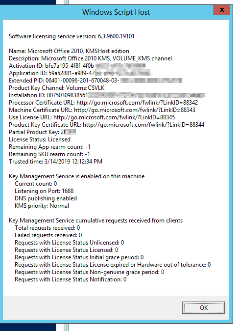 Kms Host Was Decommissioned Need To Install New Kms Host