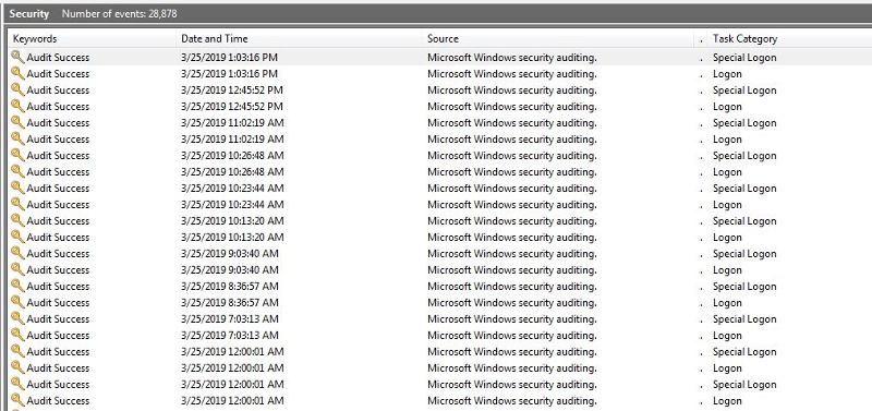 Microsoft windows security auditing как отключить