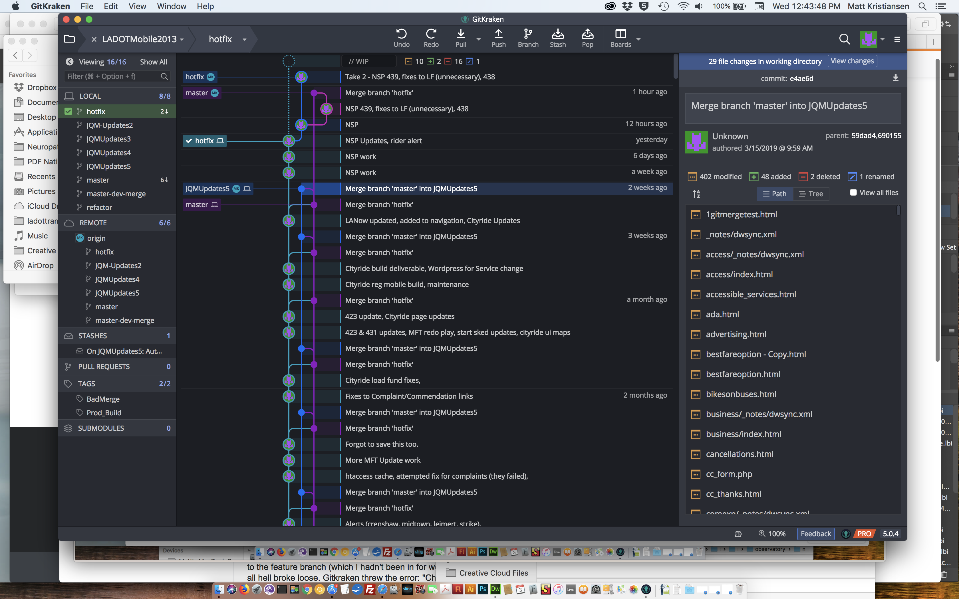 difference between clone repo and init repo in gitkraken