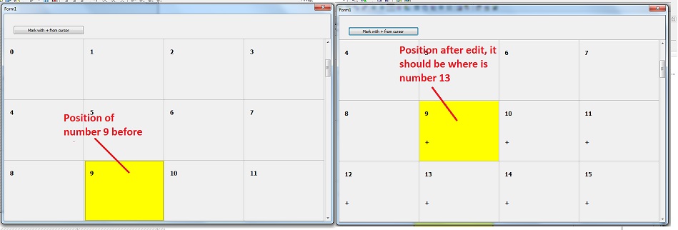 Solved: DBctrlgrid, Positioning after posting | Experts Exchange