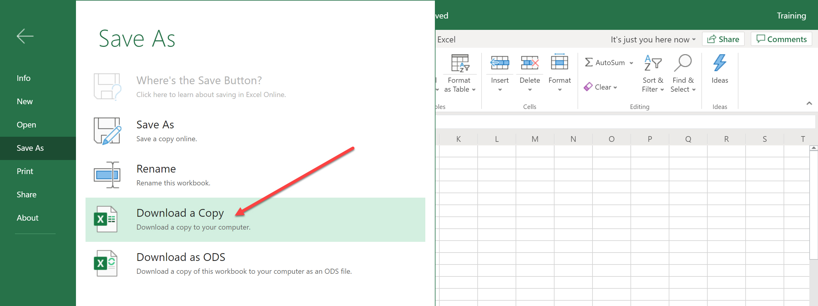 Solved Edit Sharepoint Excel File Online Only But Prevent User From Downloading Personal Copy 7530
