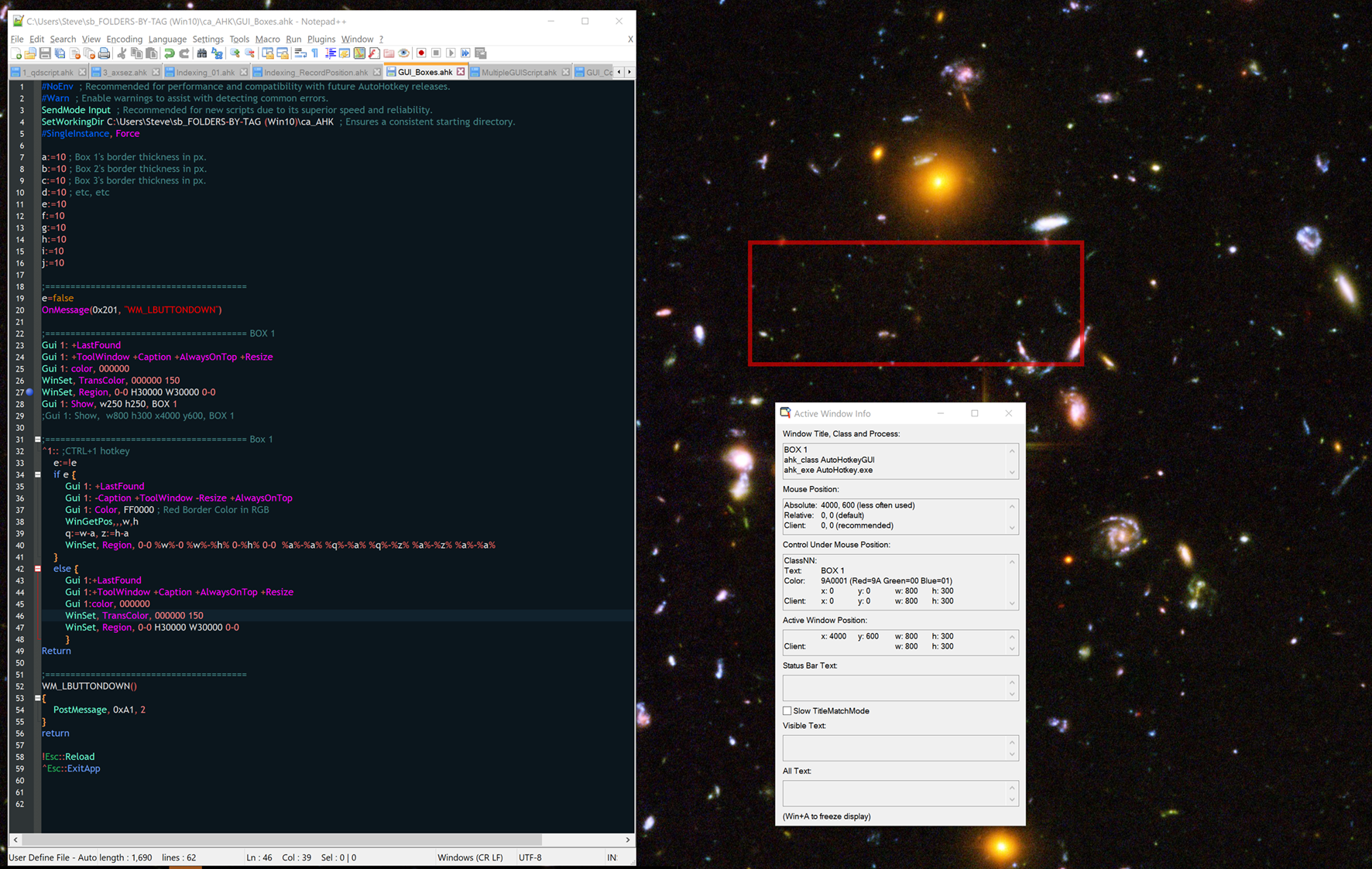 Solved Autohotkey Gui Size Parameters Different Than Script Experts Exchange