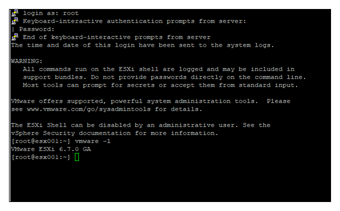 Cannot Install Esx 6 5 With An Error Logs Are Stored On Non Persistent Storage Solutions Experts Exchange