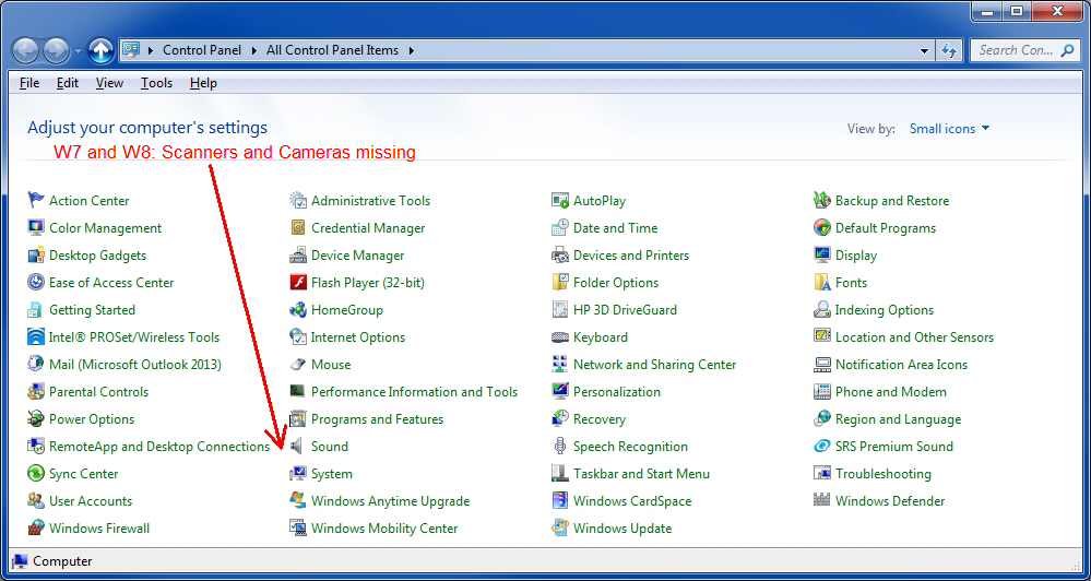 Камера window 7. Панель управление камера виндовс 7. SRS Premium Sound Control Panel. Processing auto image adjustment как убрать. Где найти сканер на виндовс 8.