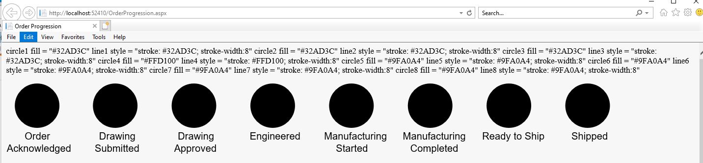 Solved: ASP.NET, How to change inline SVG Circle fill color with a ...