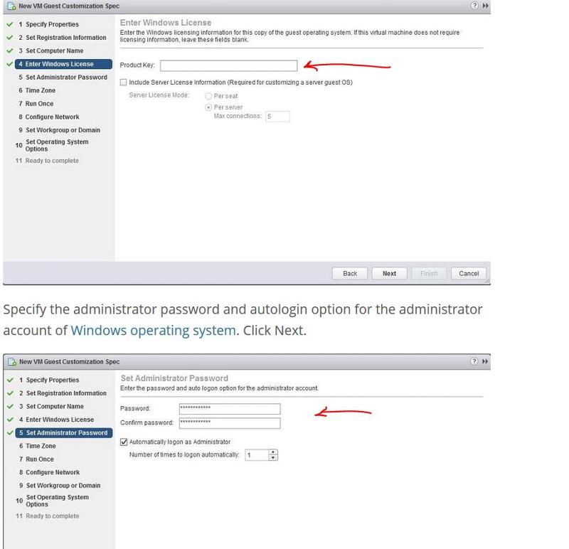 Solved how to create a sysprep answer file in vmware experts exchange