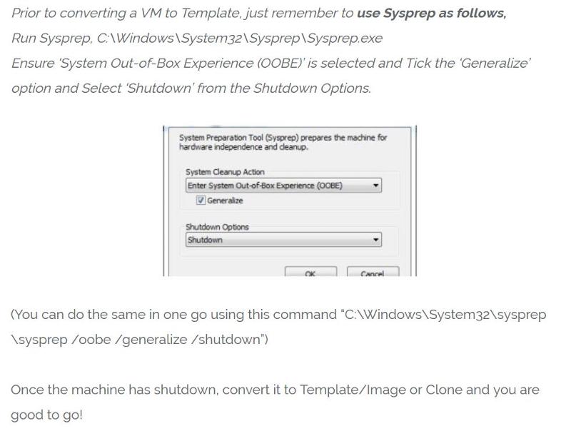 Solved how to create a sysprep answer file in vmware experts exchange