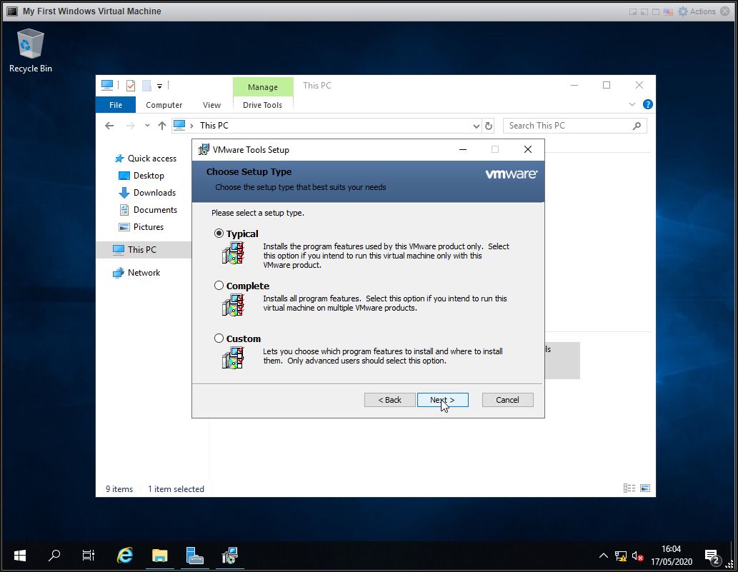 HOW TO: Install VMware Tools for Windows on a VMware Windows virtual ...