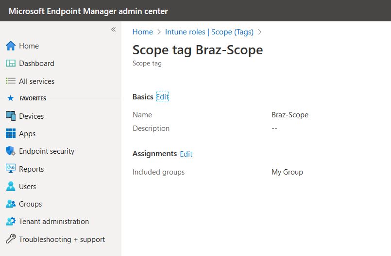 Solved ms intune scope tags and roles experts exchange