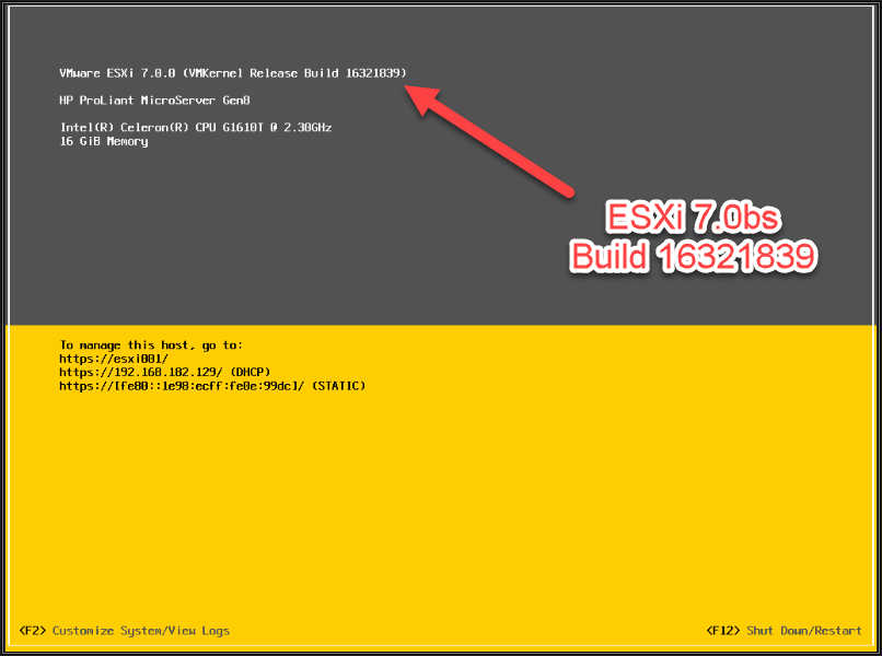 update vmware esxi 6.7 to 6.7 update 1