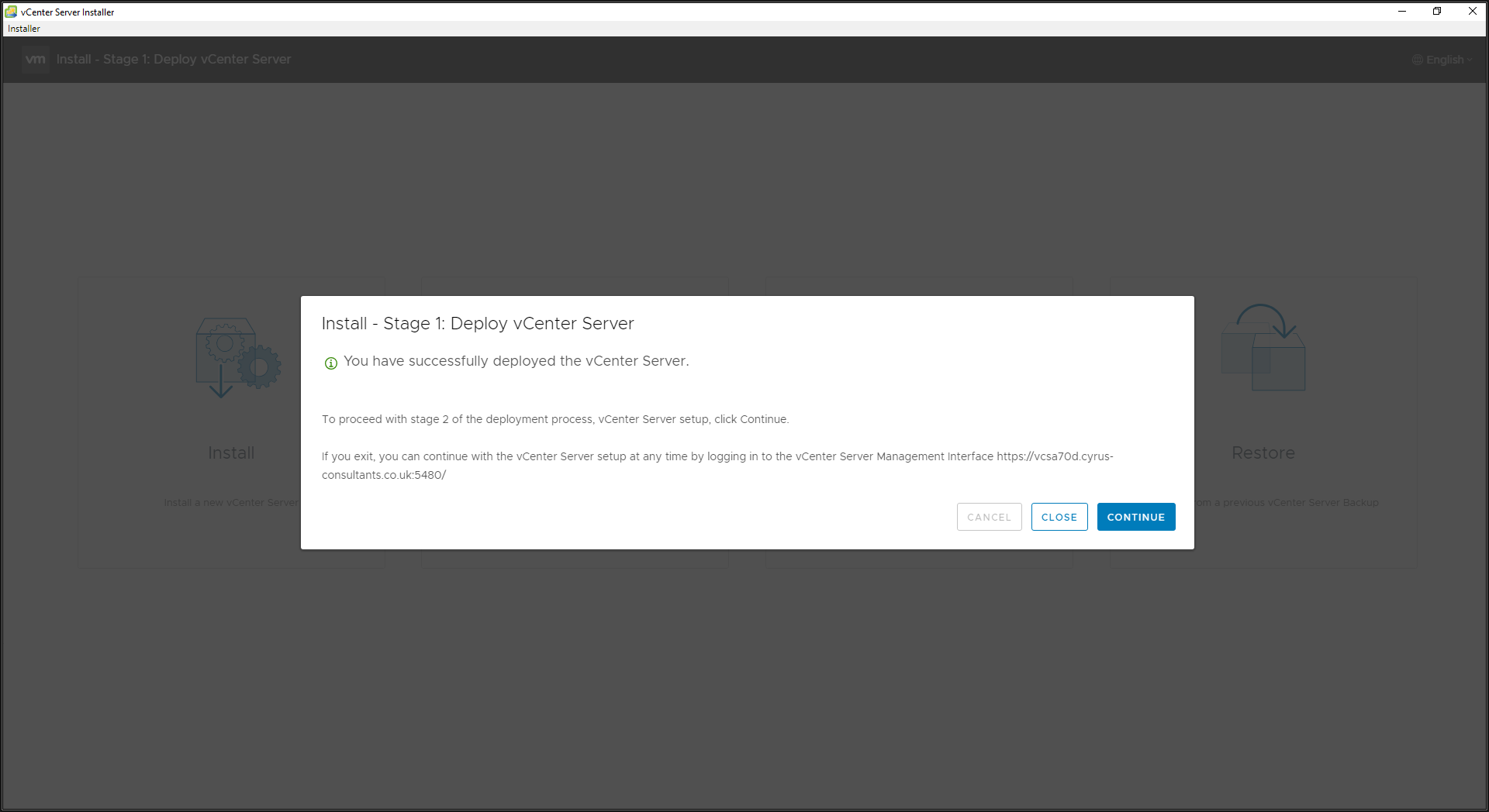 HOW TO: Deploy and Install VMware vSphere vCenter Server 7.0 (VCSA 7.0 ...