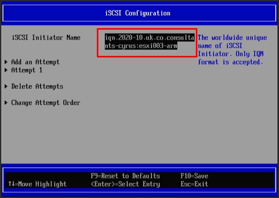 Vmware 7 iscsi настройка