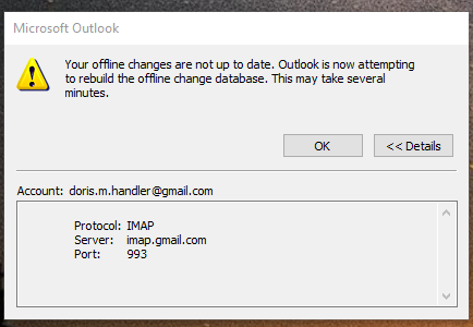 outlook accounts not responding outlook accounts not responding