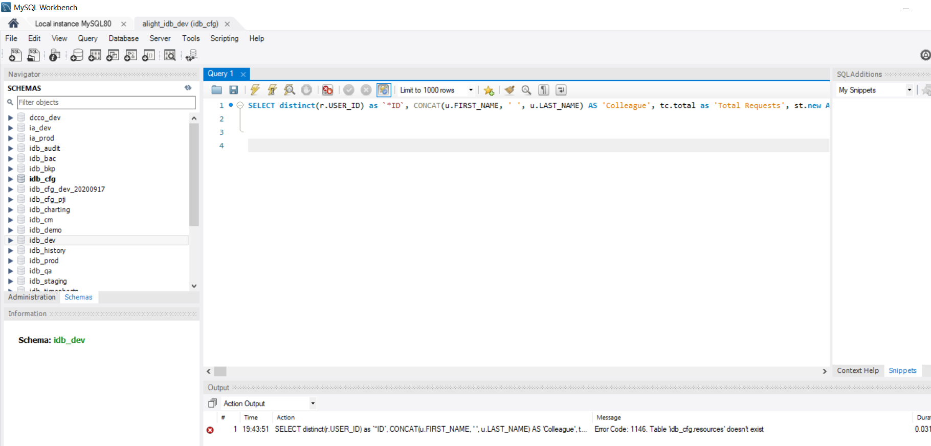Solved: How do I target the correct database in MySQL Workbench ...
